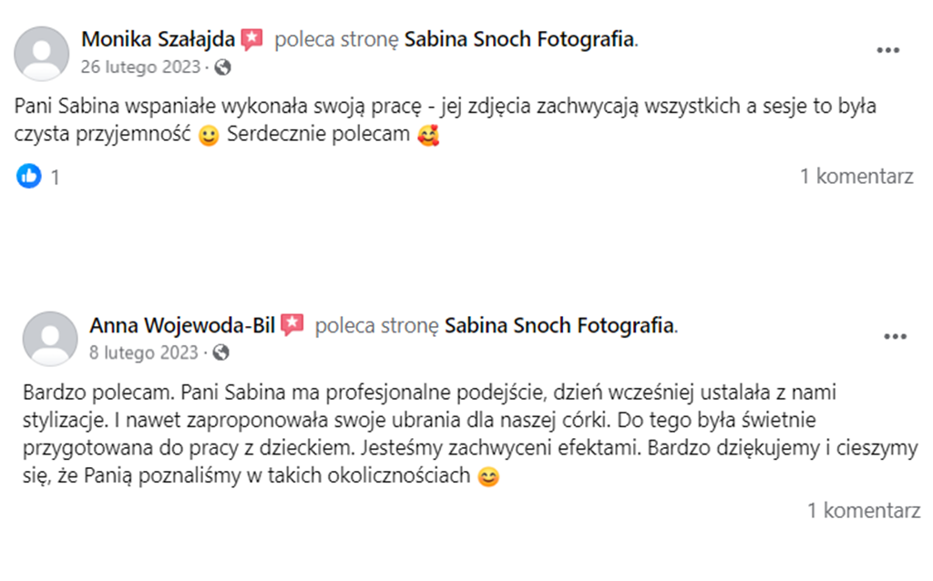 fotograf Trojmiasto opinie